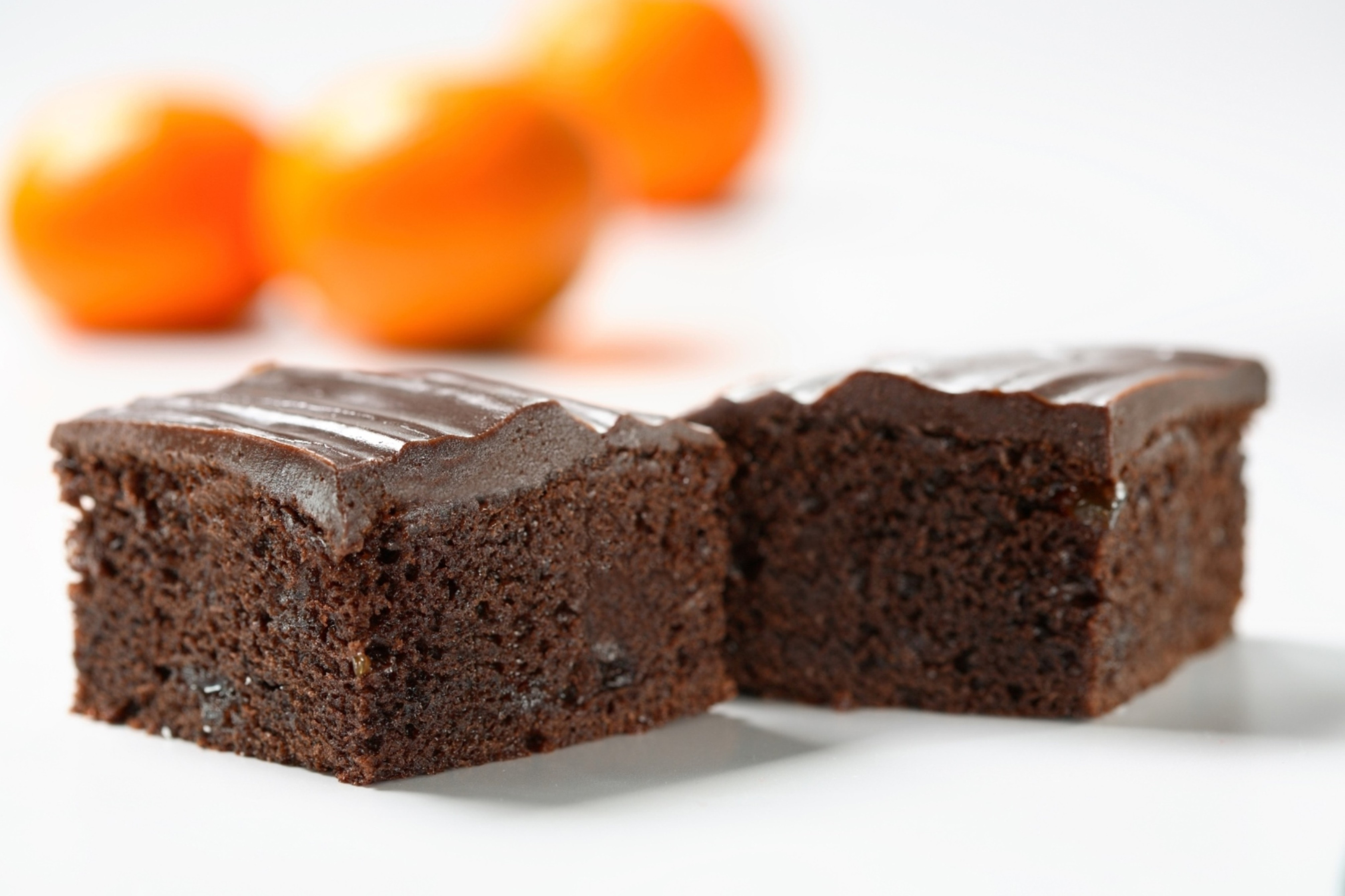 Chocolate Orange Fudge Slices