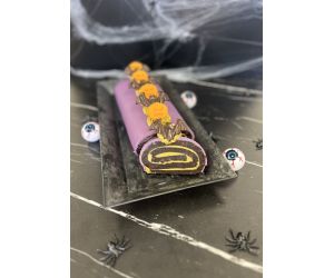 Halloween Brownie Rolls