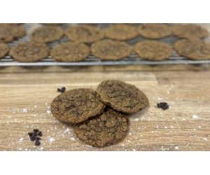 Reduced Waste Vegan Coffee and Chocolate Chip Cookies