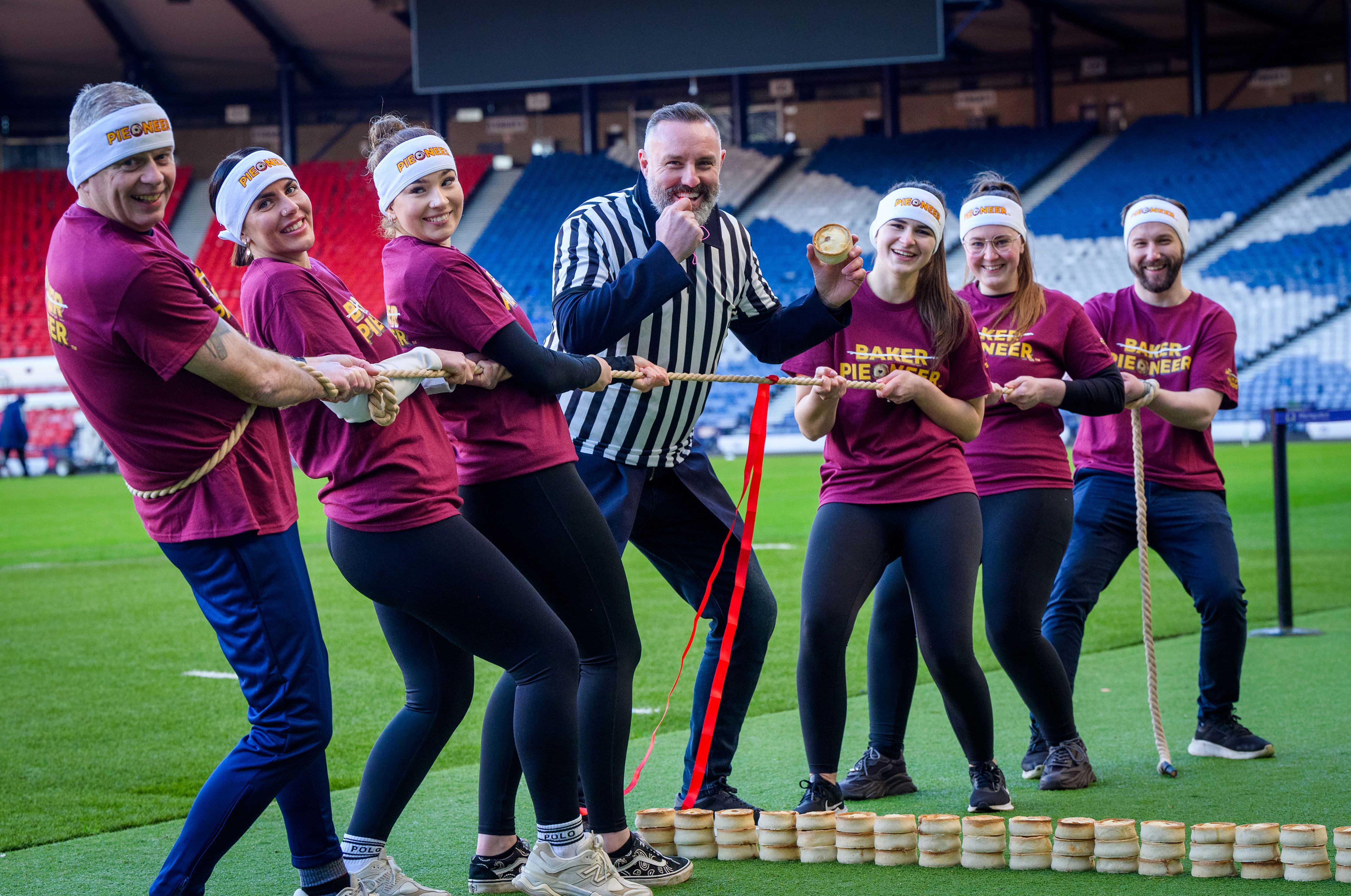 Scotland’s Baker and Butcher Pieoneers Tackle Pie-Fuelled Challenge to Mark Silver Anniversary