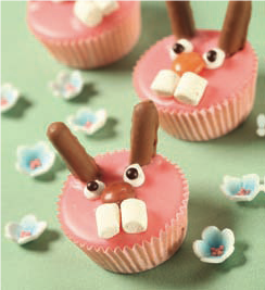 Easter Bunny Cupcakes