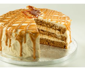 Macphie Salted Caramel Luxury Filling Application Instructions